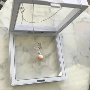 Custom Made 12.5mm Genuine Pearl Snake Chain Necklace